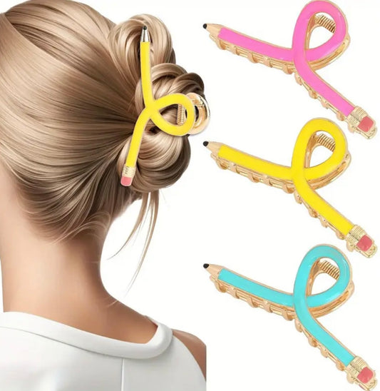 Pencil Hair Clip
